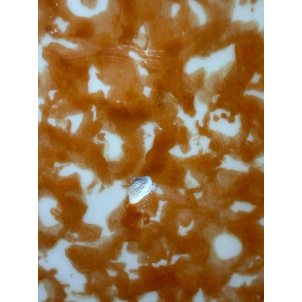 11x7.75 Oblong Stangl Orange Spongewear Baking Dish Town & Country